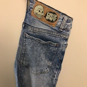Cheap Monday Acid Wash Jeans